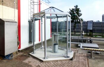 Raucherpavillion Genius L mit Standascher Epsi