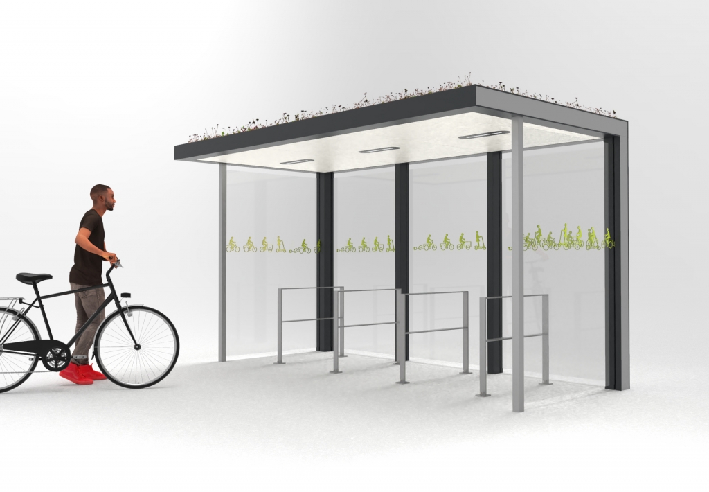 Fahrrad berdachung Progress Eine Marktneuheit BIK TEC GmbH