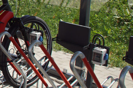 E-Bike Ladestation Tray