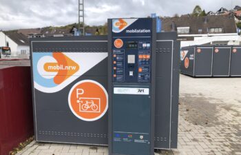 Fahrradbox Bike Hotel mit Terminal FahrradParken 4.0