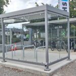 Fahrradabstellanlage Economy mit Anlehnparker Erkelenz