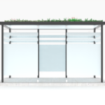 Standard RX 2.0 R10 Dekor BIK TEC.101 Rendering R10 mit Dachbegrünung und Dekor